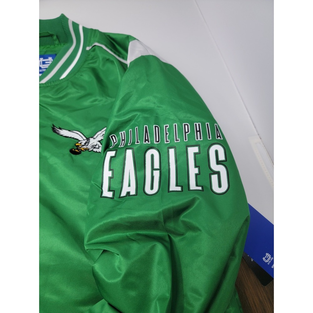 Philadelphia Eagles Mens NFL Bomber Jacket Size Small NWT - Picture 5 of 10